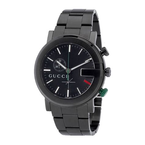 gucci orologio uomo nero|Gucci Orologio G.